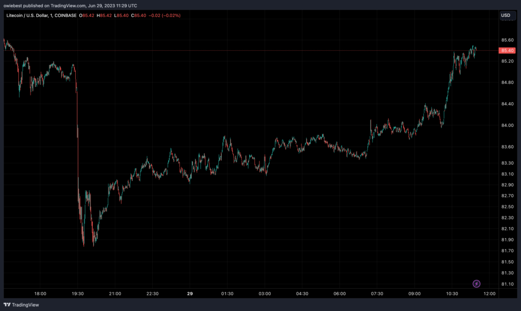 Litecoin Bull Case Grows Stronger As Hashrate Touches New All Time-High