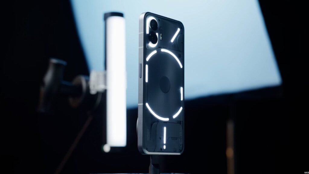 Nothing Phone 2 video shows off big upgrades to Glyph Interface